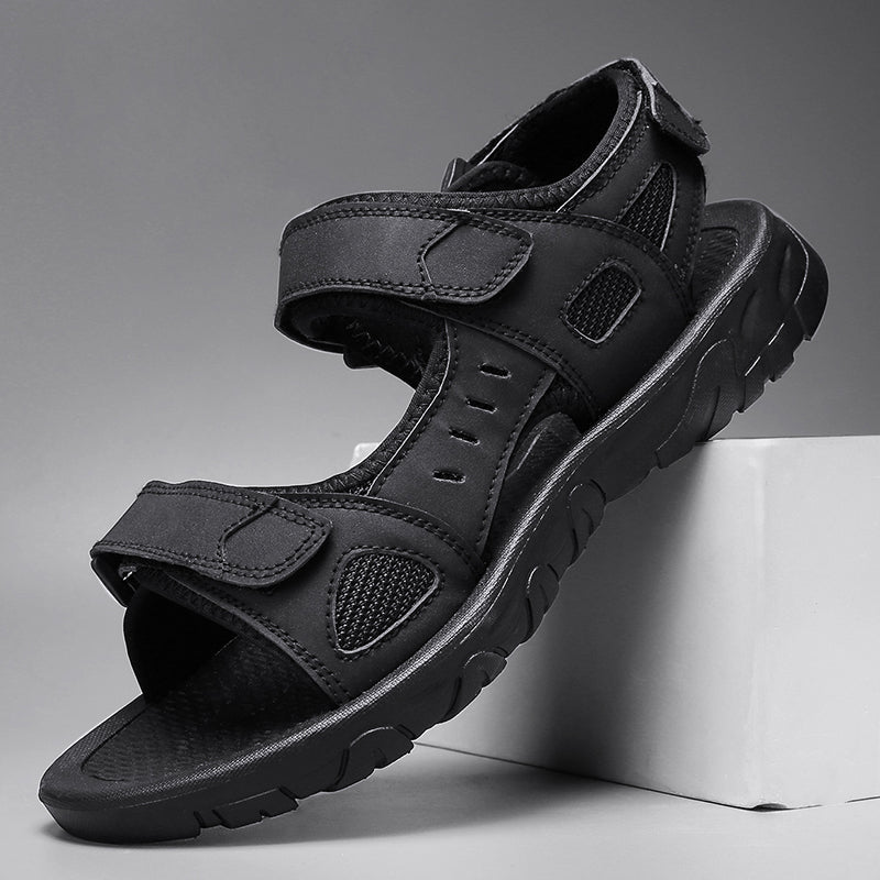 Heren sandalen – Klassiek ontwerp met comfortabele pasvorm voor zomerse eenvoud