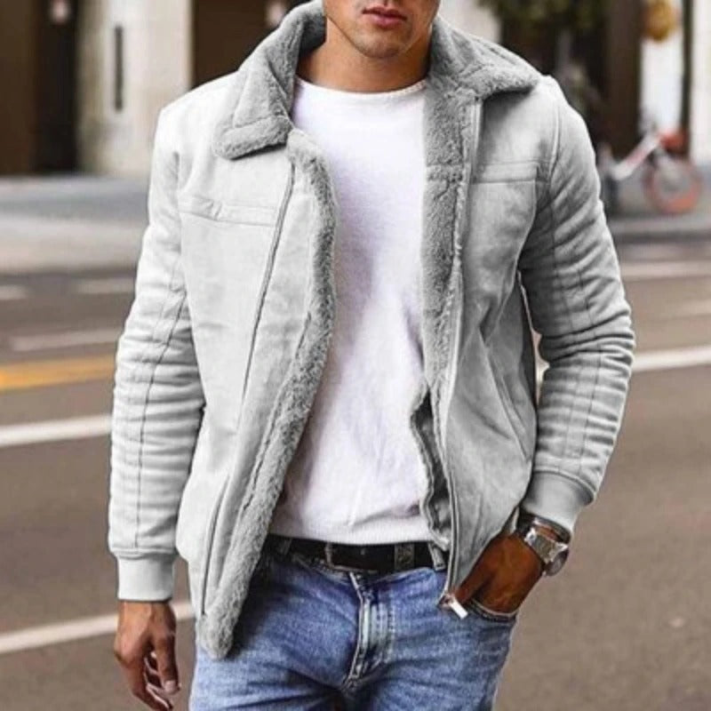 Daan | Shearling winterjas voor heren