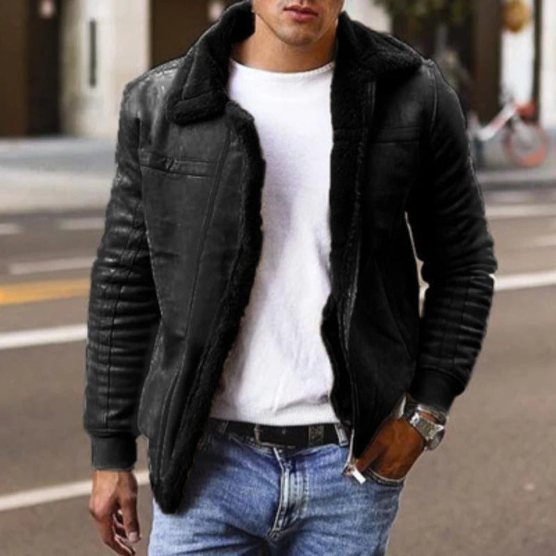 Daan | Shearling winterjas voor heren