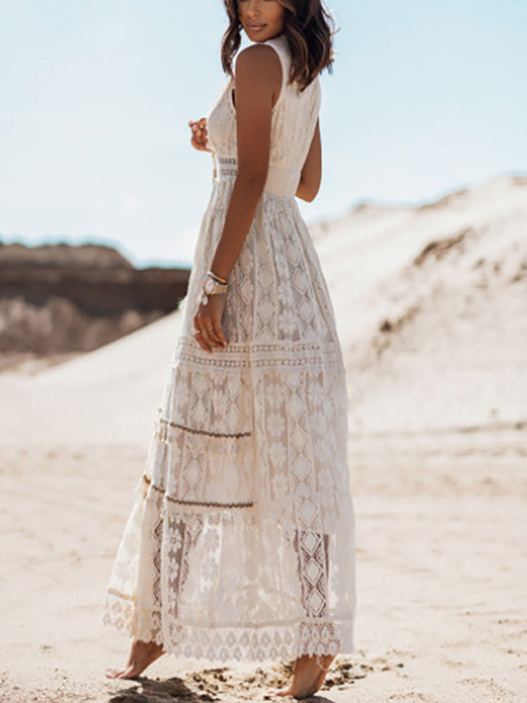 Liz Boho Maxi Dress