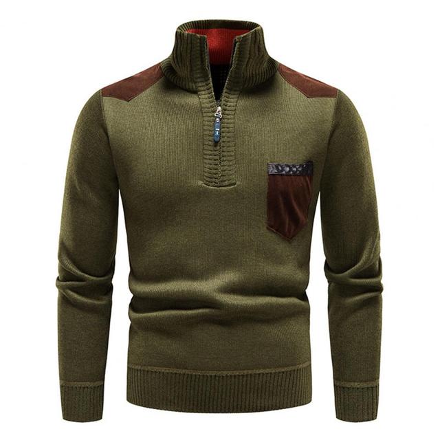 Łukasz | Pullover voor heren warm en zacht in katoenmix met een regular fit