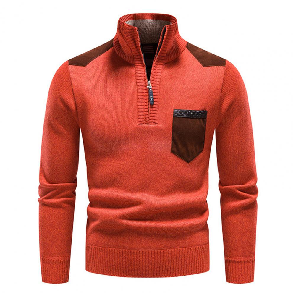 Łukasz | Pullover voor heren warm en zacht in katoenmix met een regular fit