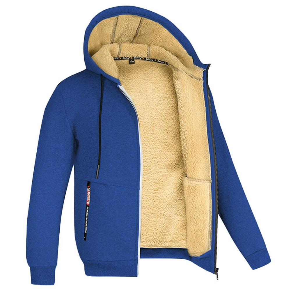 Sven | Hoodie met warme voering voor heren