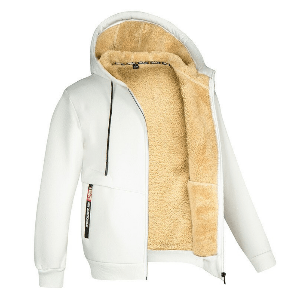 Sven | Hoodie met warme voering voor heren