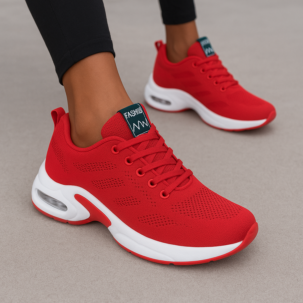 Dames sneakers met ademende mesh – lichtgewicht comfort voor elke dag