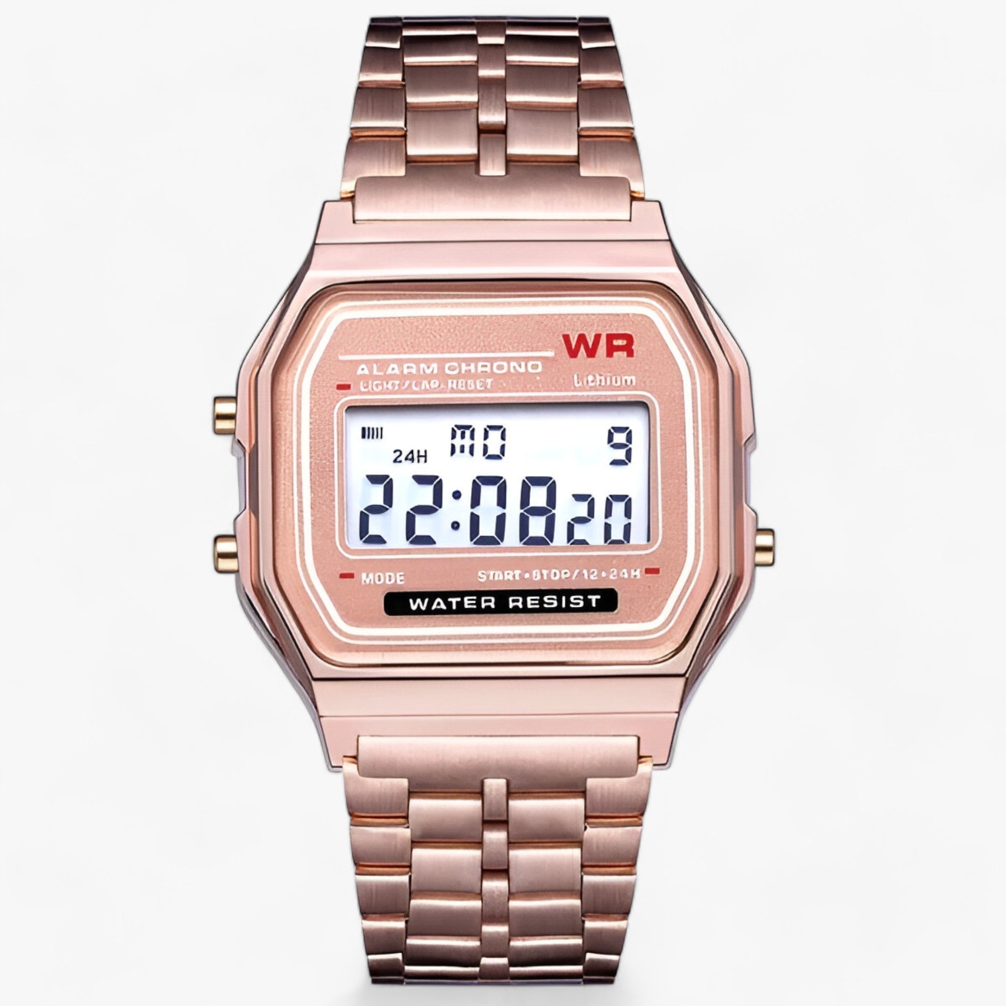 Vera - Elegante Digitale Horloge - Perfecte Tijdmeting voor Elke Gelegenheid