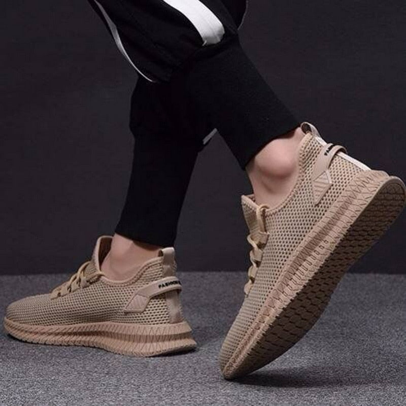 Heren sportschoenen met ademend mesh – licht, flexibel en stijlvol voor elke dag