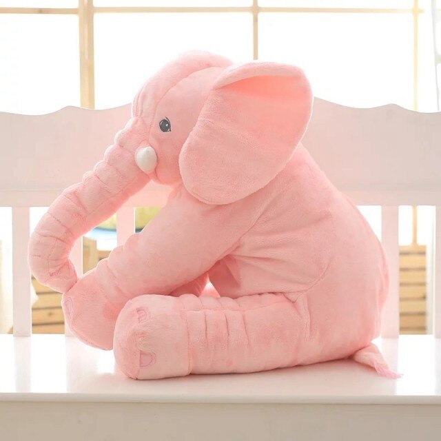 Pluche Olifant Knuffelkussen - Cuddlephant voor Comfort en Slaap