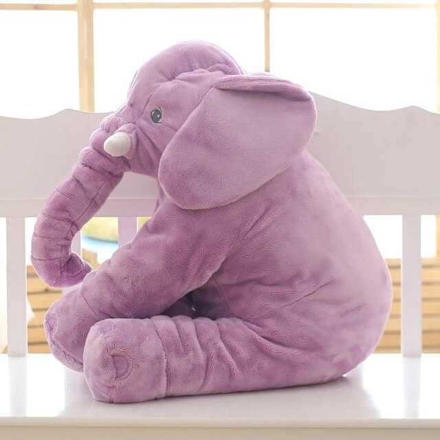 Pluche Olifant Knuffelkussen - Cuddlephant voor Comfort en Slaap