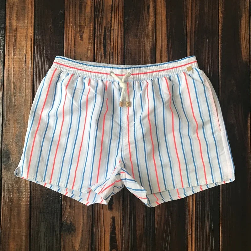 Gestreepte heren zwembroek – Trendy design en comfort voor strand en zwembad