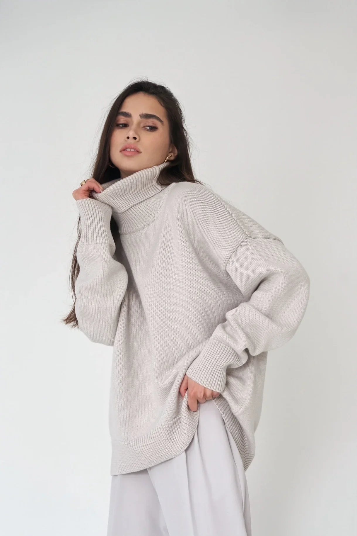 Olivia | Oversized coltrui voor dames