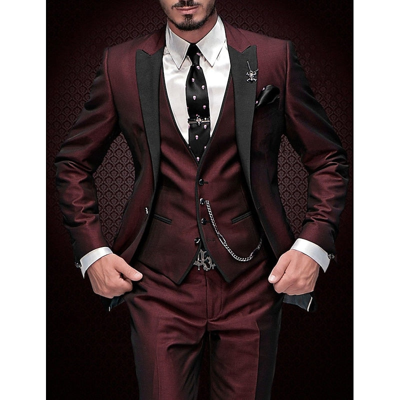 Adrian | Pak voor heren elegant en duurzaam in linnenmix met een tailored fit