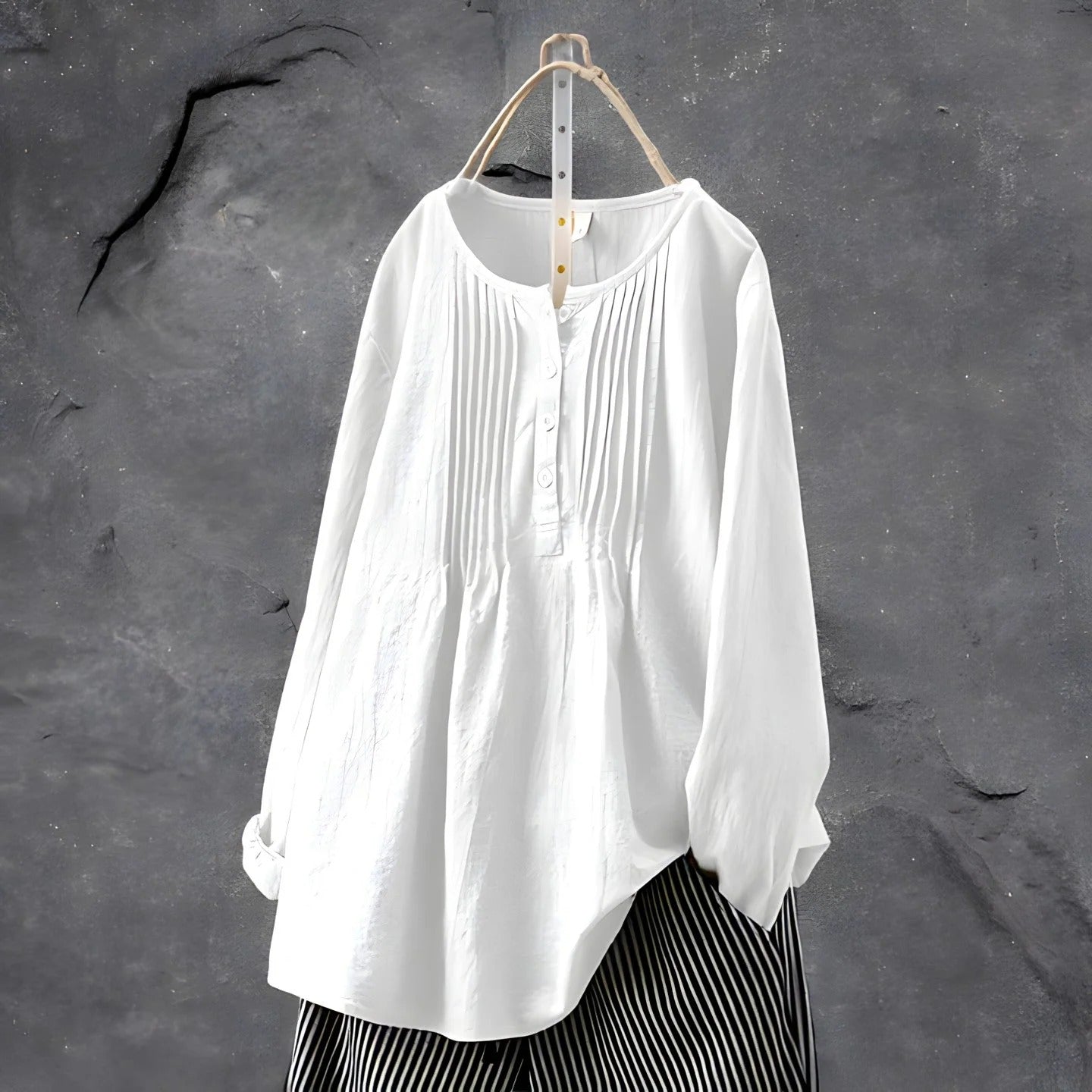 Vaska Oversized losse blouse