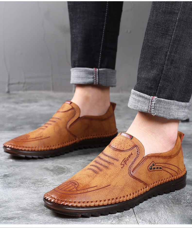 Emillio - Stijlvolle ademende loafers