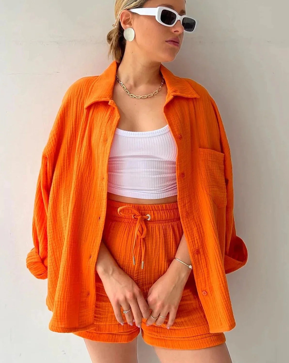 FlexiChic Cotton Suit